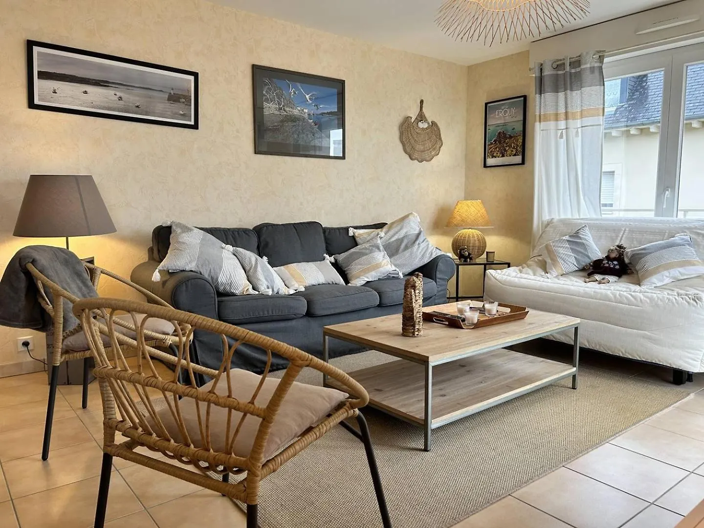 535 - Appartement T2 Avec Magnifique Vue Mer Erquy Appartamento